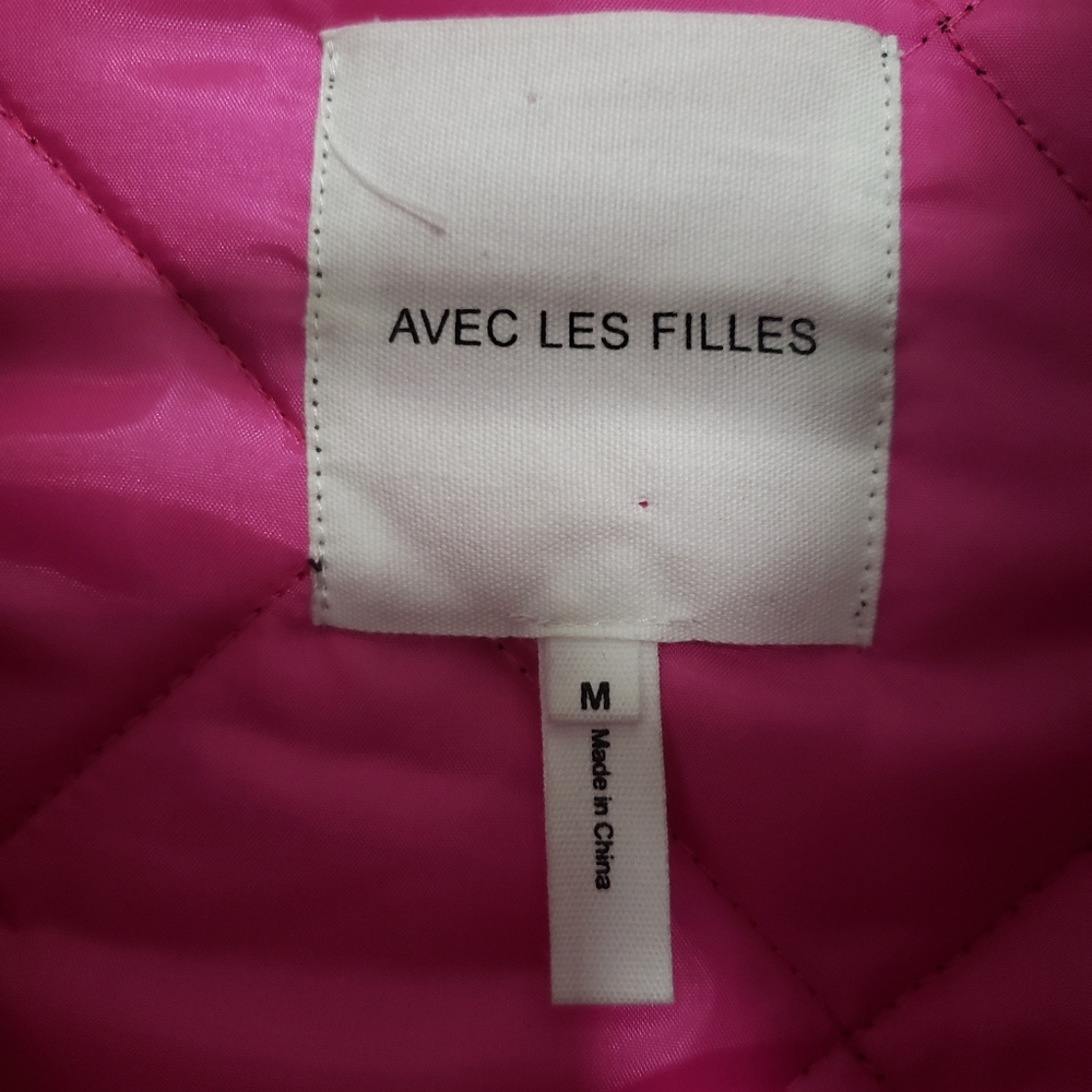 AVEC LES FILLES Black Quilted Thermal Puff Jacket - Picture 7 of 8